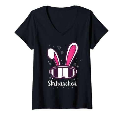Damen Skihäschen Skihaserl Skibrille Apres Ski...