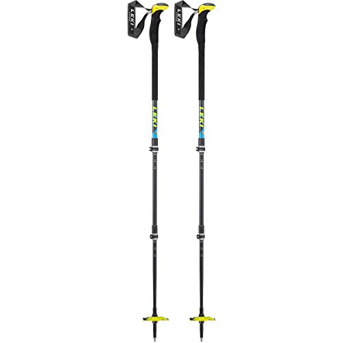 LEKI Erwachsene Tour Carbon 3 Skistöcke, Grey,...