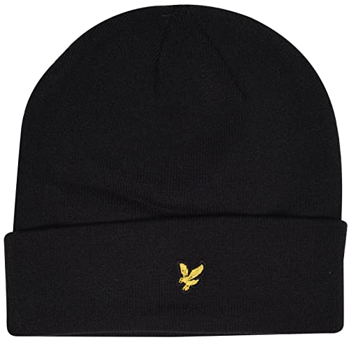Lyle & Scott Strickmütze schwarz - Beanie für...