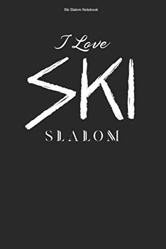 Ski Slalom Notebook: 100 Pages | Dot Grid Interior...