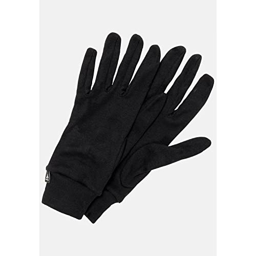 Odlo Unisex ACTIVE WARM ECO Handschuhe, Black, L