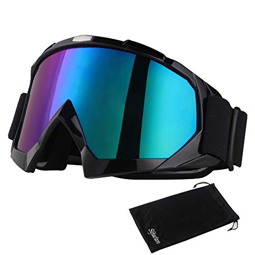 Japace Motorradbrillen Skibrille Anti Fog UV...