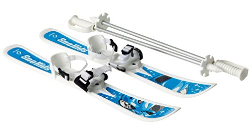HAMAX Kinder Ski erste Lernski mit Stöcken SNO...
