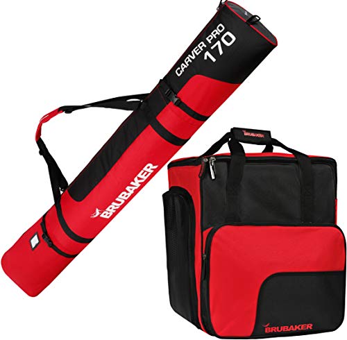 Brubaker Kombi Set CarverPro XP - Skisack mit...