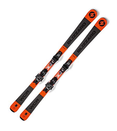 Blizzard Erwachsene WCR Ski, Schwarz Orange, 139cm