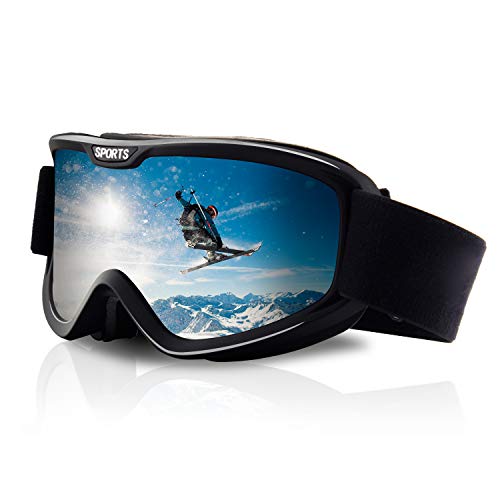 DUDUKING Skibrille Anti-Fog Snowboardbrille...