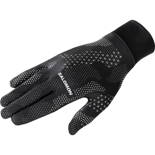 Salomon Cross WARM Glove U-DEEP Black-AO-Refle L