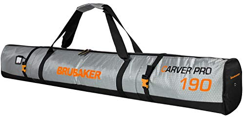Brubaker Skitasche Carver Tec Pro Silber Orange -...