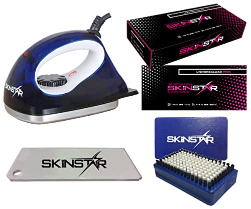 SkinStar Starter Ski Wachs Set, Wachsbügeleisen...