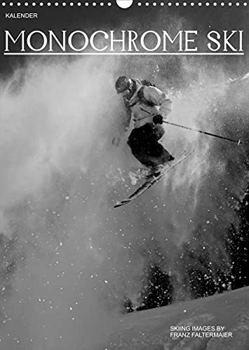 Monochrome Ski (Wandkalender 2023 DIN A3 hoch)