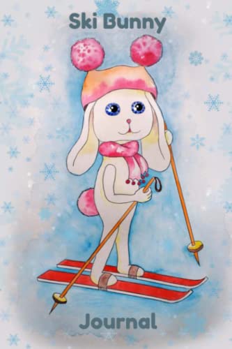 Ski Bunny Journal - Primary Story Journal: Dotted...