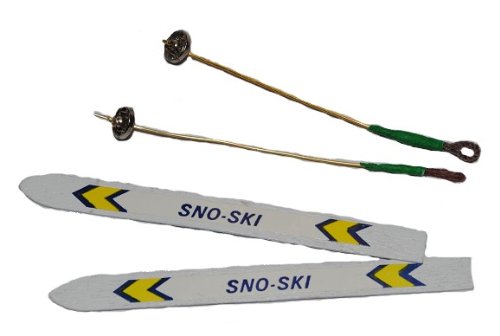 alles-meine.de GmbH 2 Ski / Skier mit 2 Stöcken -...