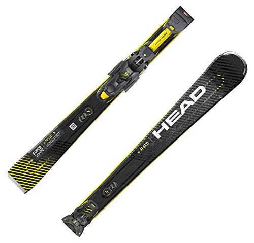 HEAD Skier Supershape e-Speed + PRD12 schwarz/rot...
