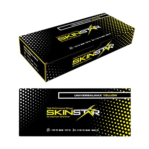 SkinStar Universal Wachs Yellow Edition Ski und...