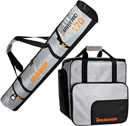 Brubaker Kombi Set CarverTec Pro - Skisack und...