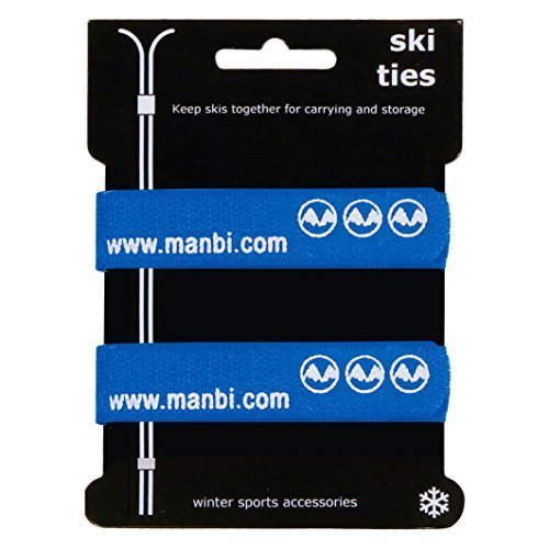 Manbi Paar 2cm Klettverschluss Ski-bindungen...