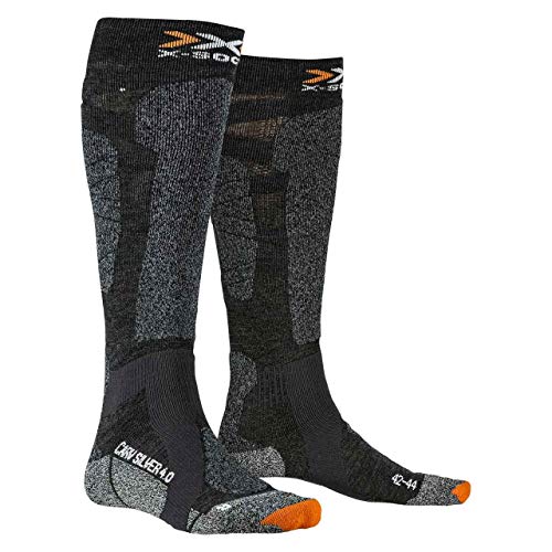 X-Bionic Carve Silver 4.0 Socken, G036 Anthracite...